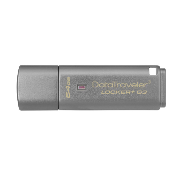 فلش مموری کینگستون مدل DataTraveler Locker G3 ظرفیت 64 گیگابایت