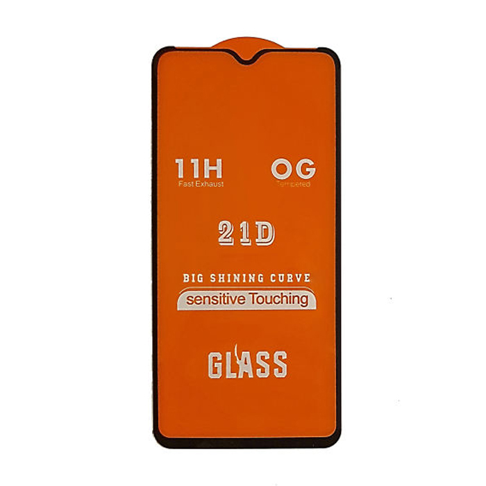 محافظ صفحه نمایش(گلس)21D گوشی موبایل سامسونگ A10/A10S