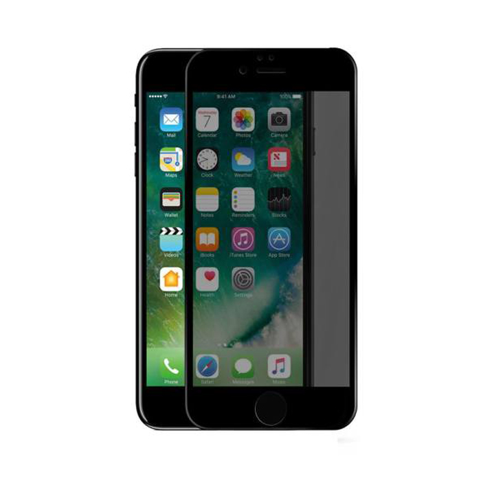 محافظ صفحه نمایش(گلس) Privacy مشکی و سفید گوشی موبایل Apple iphone 7 Plus/8 Plus