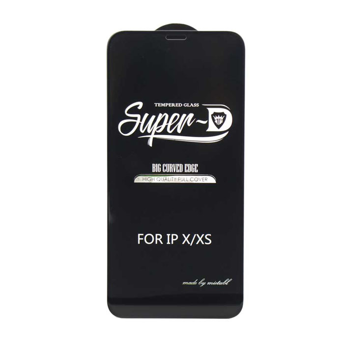 محافظ صفحه نمایش (گلس) Super D گوشی موبایل Apple iphone XS/X